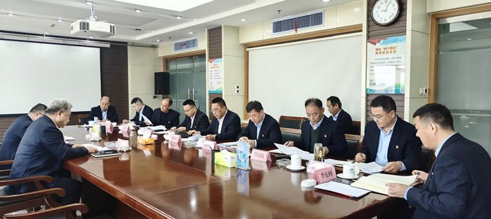 武偉參加指導濟南水務集團有限公司黨委民主生活會