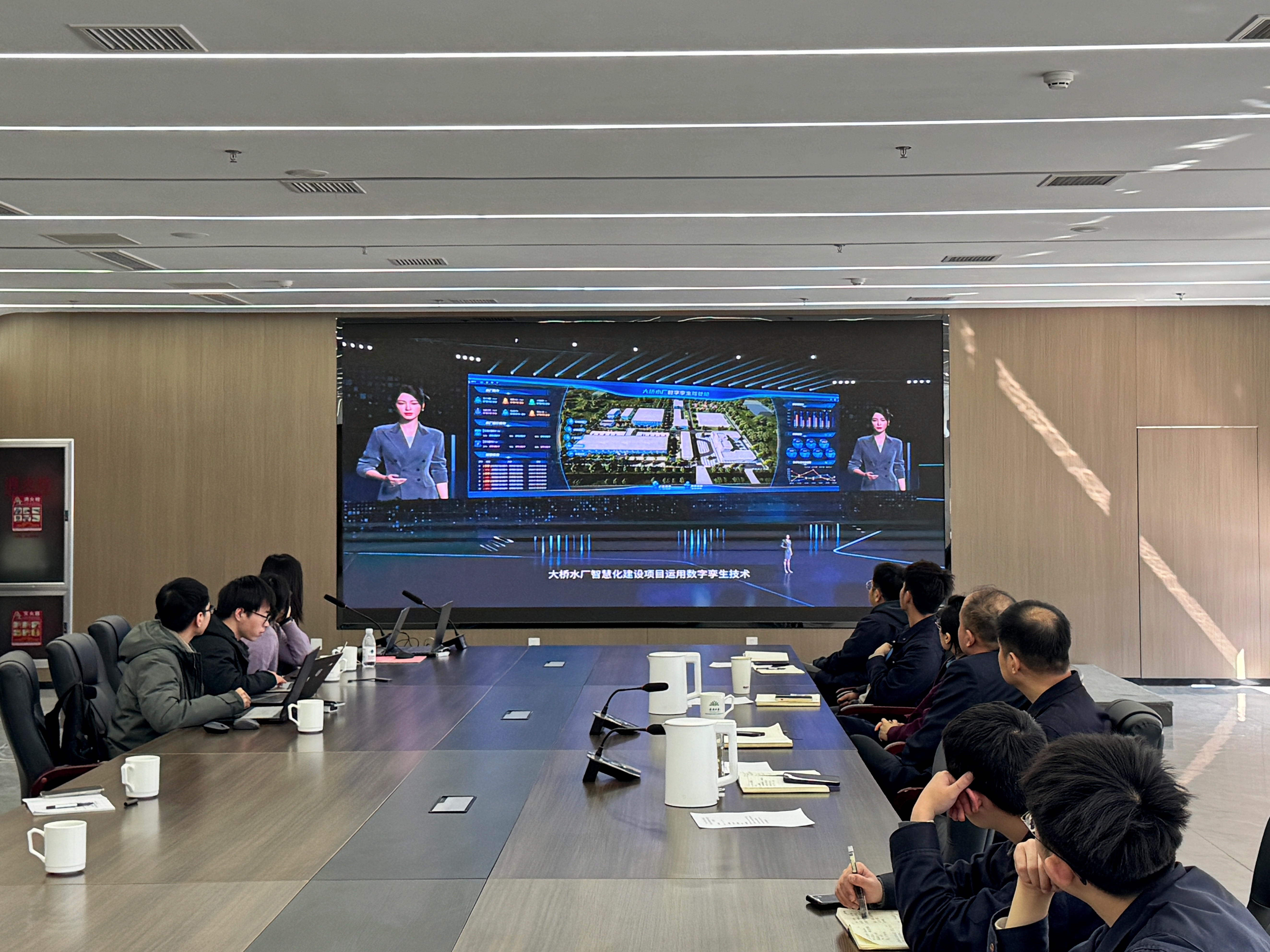 “AI+培訓”！AI數字人助力濟南水務集團智慧水廠應用培訓